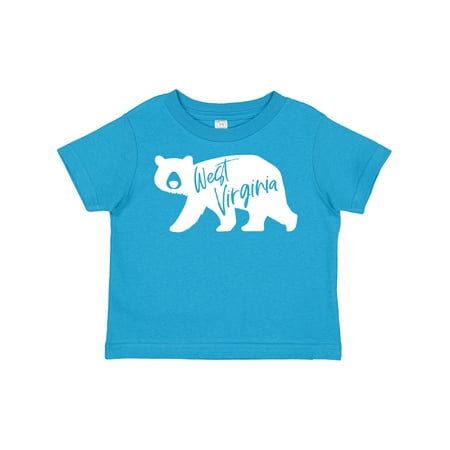 

Inktastic West Virginia White Bear Silhouette Boys or Girls Toddler T-Shirt