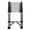 Silver-Style1, variant on A-Frame Style Collapsible Extension Ladder – 153" Telescoping Ladder for Home Maintenance with Triangle Stability and Anti-Slip Feet for Roof Work