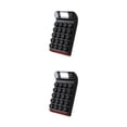 thumbnail image 3 of Sidaley Simple Calculator Student Stationery Calculating Device Retro Calculators Arithmetic Long-lasting Fashionable Style Negro 2Conjunto, 3 of 6