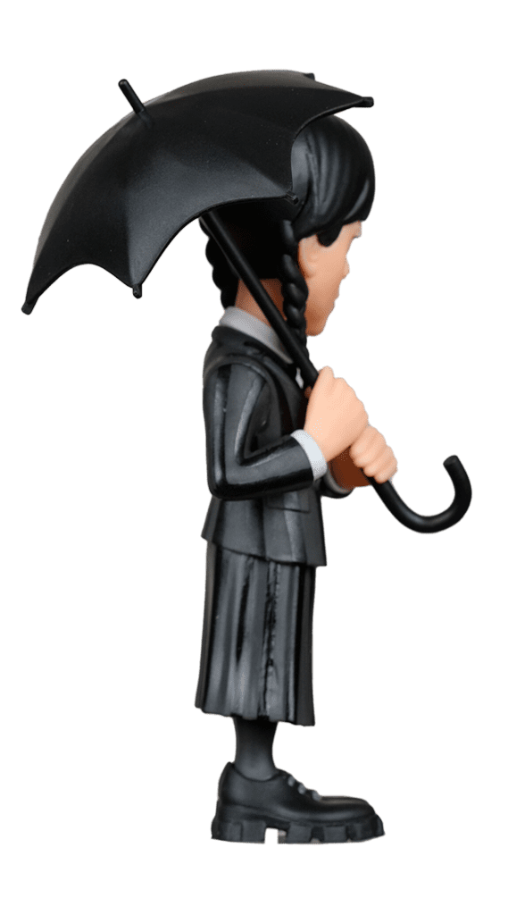 12 cm (4 inch) Minix Collectible Figurine Wednesday - Wednesday (umbrella)