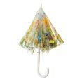 thumbnail image 3 of 韩系高颜值透明雨伞森系小清新花草雨伞男女氛围感直柄款-春暖花开 21寸8骨透明伞, 3 of 8