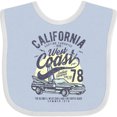 thumbnail image 3 of Inktastic California West Coast Boys or Girls Baby Bib, 3 of 4