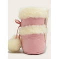 thumbnail image 5 of MarinaVida Winter Snow Baby Boots Warm Pompom Indoor Cotton Soft Rubber Sole Baby Newborn Toddler Shoes, 5 of 7