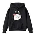 thumbnail image 3 of Mercatoo Teen Girls Cute Graphic Hoodie Halloween Soft Lightweight Hooded Pullover Sweatshirts Kids School Preppy Clothes Pockets, 3 of 3