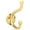 Gold, variant on Traditional Brass Robe Hook, US15
