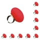 thumbnail image 1 of Matsuzay Cojín Costura Tejer Bordado DIY Titular Decoración Organización Acerico Anillo Vino Rojo Ring Weinrot 10piezas Matsuzay CBP191840, 1 of 5