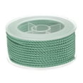 thumbnail image 1 of Unique Bargains Nylon Thread Twine Beading Cord 2mm Extra-Strong Braided Nylon Crafting String 11M/36 Feet, Pale Green, 1 of 7