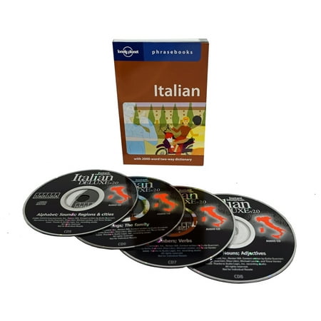 Instant Immersion Learn to Speak Italian Language (4 Audio CD Set with Phrasebook) listen in your (Best Way To Learn Italian In The Car)