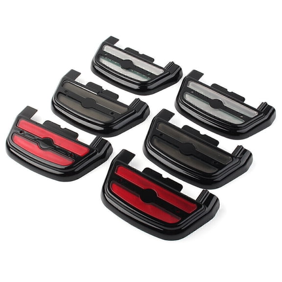 for HARLEY Dyna Touring Road King Led Light Passenger Footboard Floorboard Cover