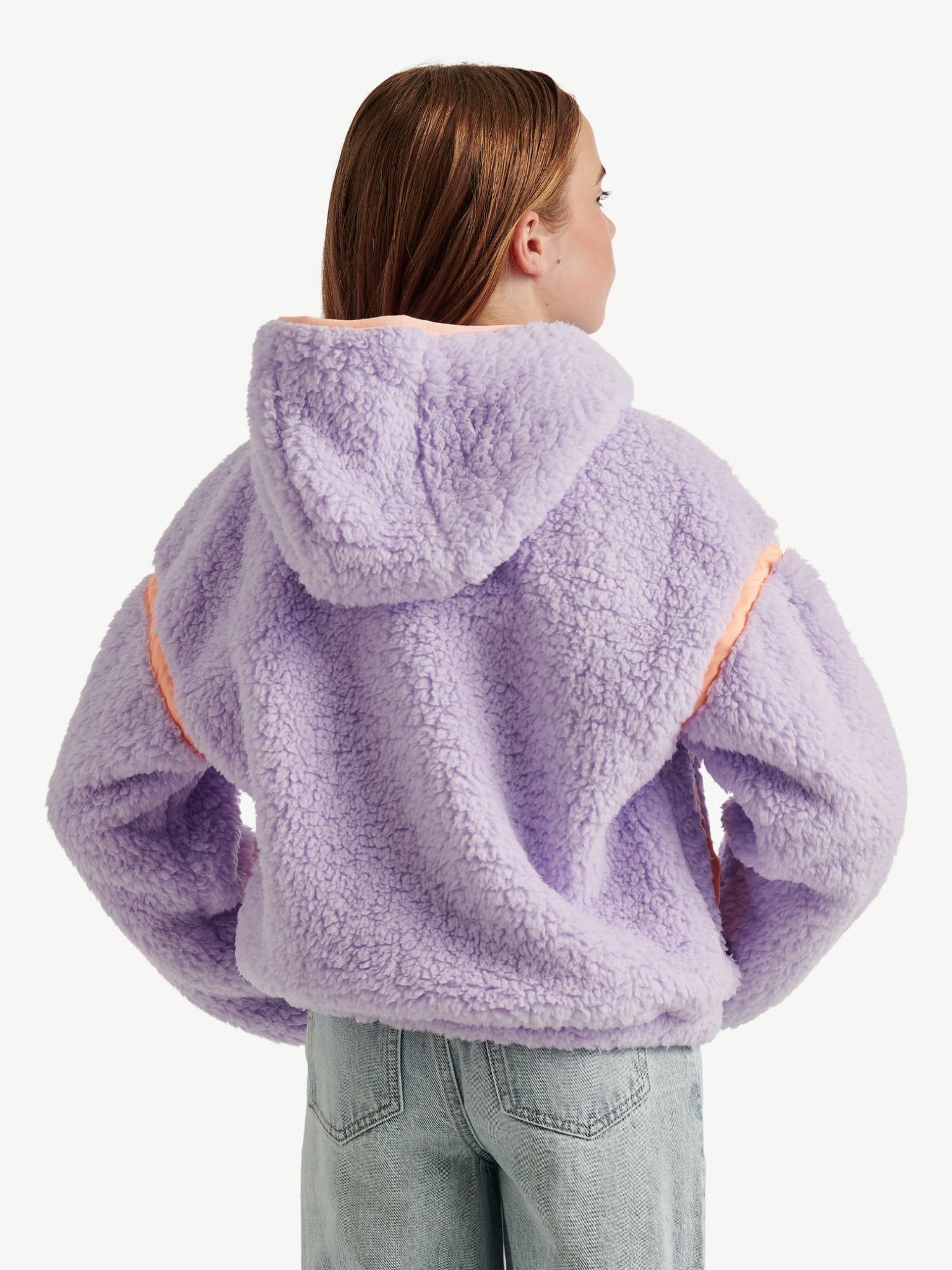 Justice Girls Solid Sherpa, Sizes XS - XL