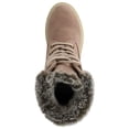 thumbnail image 3 of PORTLAND by Portland Boot Company Women's Faux Fur Trim Lace Up Boot, 3 of 5