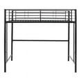 thumbnail image 4 of Walker Edison Sunset Modern Powder-Coated Steel Metal Full Loft Bunk Bed - Black, 4 of 9