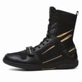 thumbnail image 4 of [Combat Wrestling Sneakers] Men's and Women's Sneakers - Breathable High-Top Combat Wrestling Shoes - Boxing Shoes for Training, Competition, Outdoor Professional Anti-Slip Wear, 4 of 8