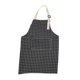 thumbnail image 1 of Unisex Kitchen Front Bolsets Delantal Grasa a prueba de ropa Chef cocinar BIB al aire libre BBQ Server Artist Bakery Restaurante Gadgets Negro Eigraketly HA010194-04, 1 of 6