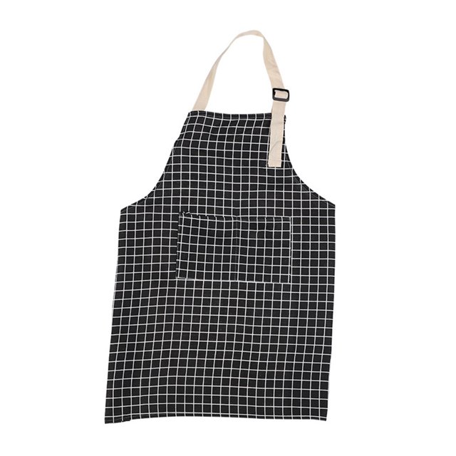 Unisex Kitchen Front Bolsets Delantal Grasa a prueba de ropa Chef cocinar BIB al aire libre BBQ Server Artist Bakery Restaurante Gadgets Negro Advancent HA010194-04