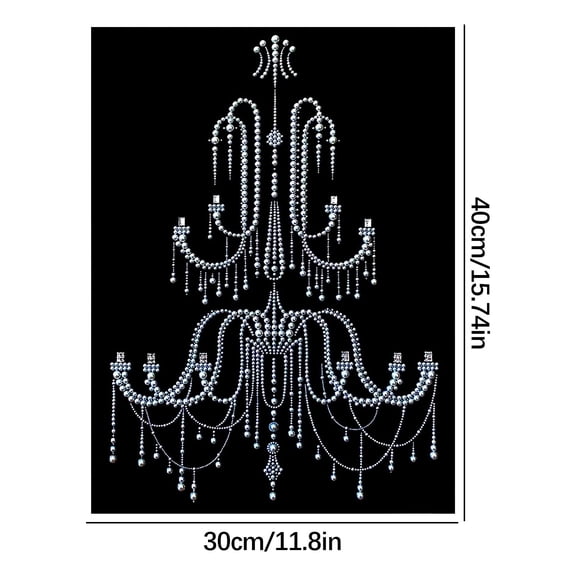 Ohmyroo 5D Diamond Painting Kits Pearl Rhinestone Art Craft Set for Home Wall Decor Handmade Art Project for Adults Holiday Gift Giving