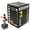 Black + PVC+1, variant on YONGKANG Soft Plyometric Jump Box 3 in 1 Multi Height EPE Foam Box with Non Slip PVC Cover for Beginners