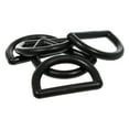 thumbnail image 4 of Paracord Planet Black Plastic D-Rings – Multiple Sizes & Packs – Lightweight – All Purpose, 4 of 5