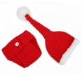 thumbnail image 4 of Gorro de Navidad de Ganchillo BuyWeekMX para Bebé 0 a 3 Meses, 4 of 9
