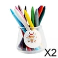 thumbnail image 1 of 2x1/12 Lápices De Colores En Miniatura Mesa Con Botella De Vidrio Accesorios De Casa De Muñecas, 1 of 8