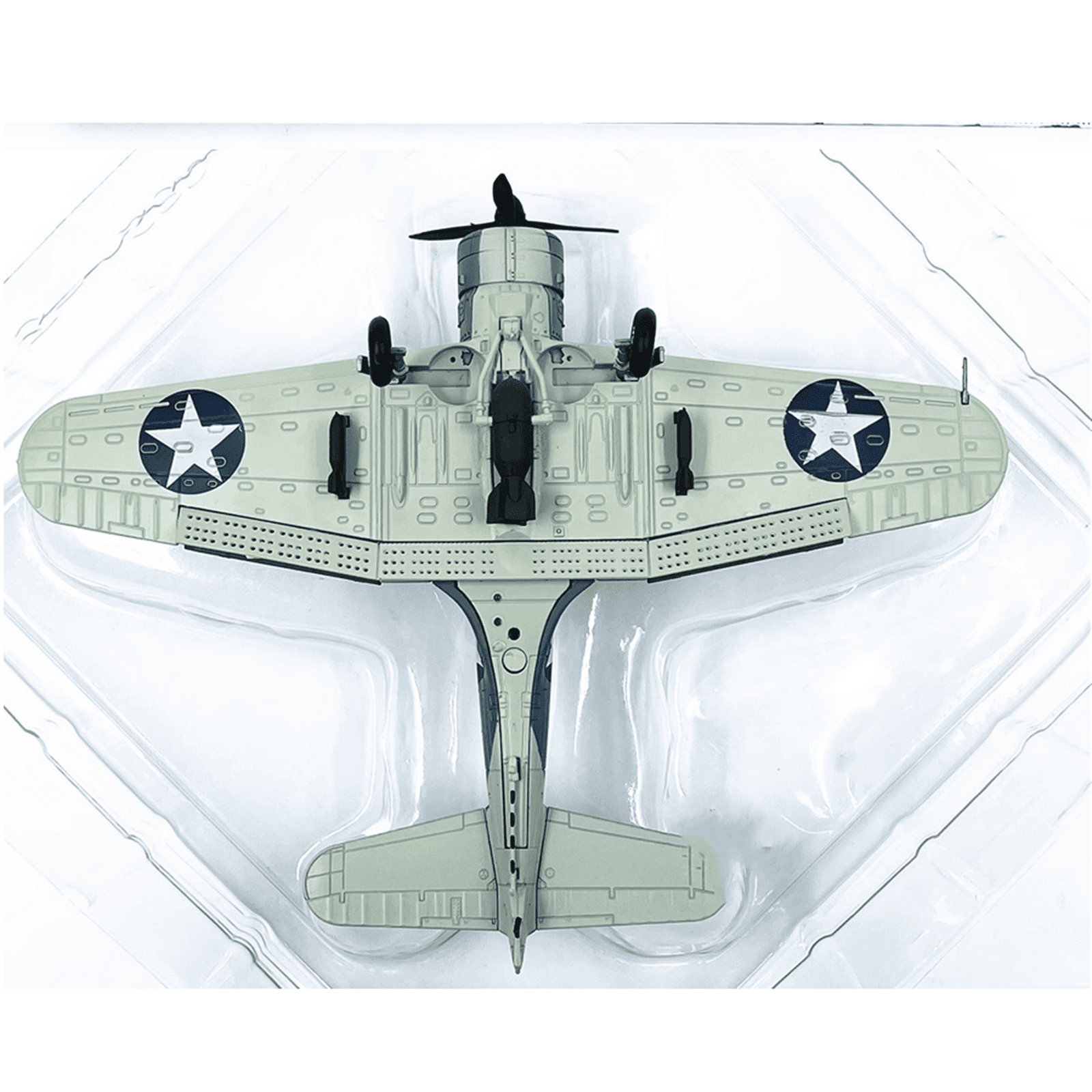 1:72 Scale US SBD-3 Dive Bomber Alloy Aircraft Model Accurate Collectible, for Display and Collection Gifts