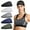 D, variant on EcoNest Athletic Headbands For 5 Pack Sweat Absorbent Sports Bands For Running Workout Yoga Basketball Fitness Hair Bands