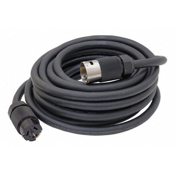 100 ft Temporary Power Distribution Cable for TPDL or TPDS Series 50A 125/250V CS6365L Plug to CS6364L Connector