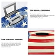 thumbnail image 3 of Susaid America Flags2 Print Elastic Washable Suitcase Cover with Hidden Zipper, Fits 18-32 Inch Luggage for Protection During Travel-Small, 3 of 7