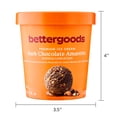 thumbnail image 6 of bettergoods Dark Chocolate Amaretto Premium Ice Cream, 16 fl oz, 6 of 7