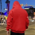 thumbnail image 3 of MHFRRA Sudadera con Capucha Temática y Bolsillo Delantero para Mayor Comodidad y Estilo Urbano Rojo, 3 of 5