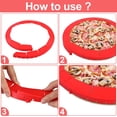 thumbnail image 4 of RONGRONG Adjustable Pie Crust Shield, Silicone Pie Protector, Fits Rimmed Dish 8" - 11.5", Dishwasher Safe (2 Pack), 4 of 7