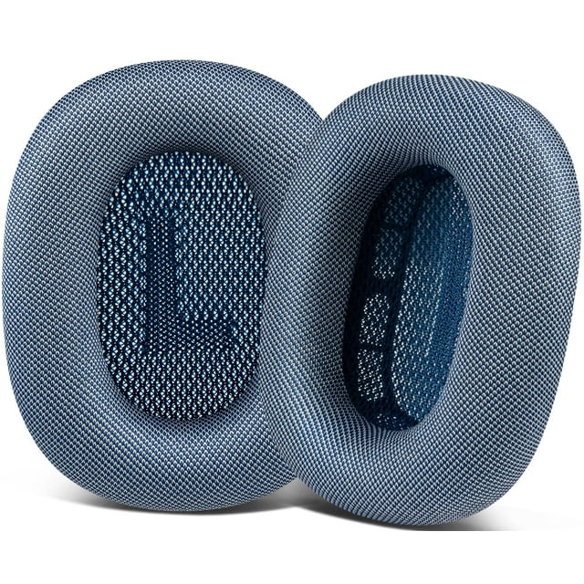 Almohadillas de repuesto SOPROM para auriculares Airpods Max, color azul