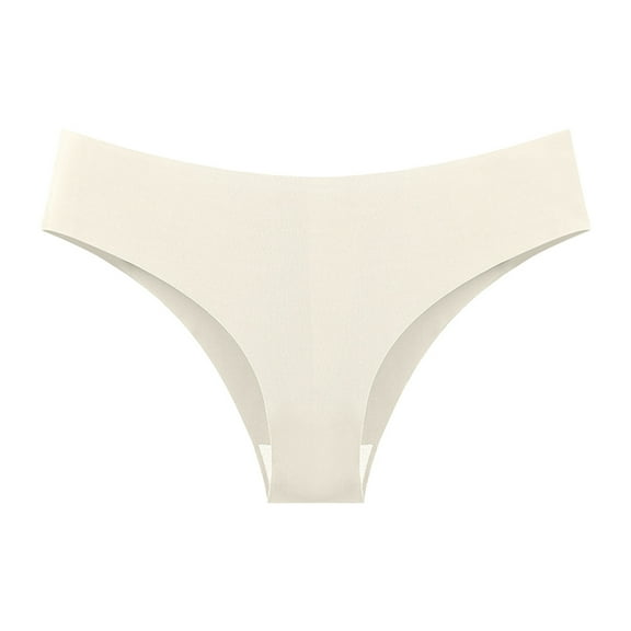 XBASW Underwear Thongs for Women Comfortable No Show Panties Seamless Thongs for Womens XS-2XL