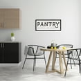thumbnail image 2 of Stupell Industries Rustic Pantry Sign Text Groceries Dry Goods Framed Wall Art, 30 x 13, Design by Daphne Polselli, 2 of 8