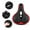 Red, variant on JilgTeok Comfort Wide Big Bike Bicycle Gel Cruiser Extra Sporty Soft Pad Saddle Seat for Women and Men Fits Cruiser Stationary Bike