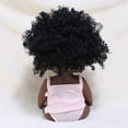 thumbnail image 2 of Baby Cute Curly Hair Sport Boys Black Baby Toy Doll Kids Gift Hooded With Cloth, 2 of 3