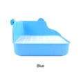 thumbnail image 3 of Billuyoard Caja de arena para conejos resistente a la corrosión, inodoro hecho de plástico, caja de arena para animales pequeños, inodoro Aseo de mascotas azul, 3 of 6