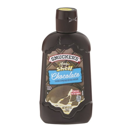 (3 Pack) Smucker's Magic Shell Chocolate Topping, 7.25 (Best Food For Chocolate Fountain)