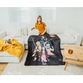 thumbnail image 4 of Demon Slayer Group 45 x 60 Inch Fleece Throw Blanket, 4 of 8