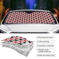 thumbnail image 5 of Fuzoiu Playing Cards Print Car Windshield Sun Shade,Block Uv Rays Sunshade,Foldable Front Window Sun Visor Protector for Car,SUV,Truck-Keep Vehicle Cool-Playing Cards, 5 of 8