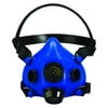 HONEYWELL NORTH Half Mask Respirator,Threaded,L RU85001L