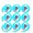 Opaque, variant on Surfer Girl Surfing On Wave with Surfboard Planner Calendar Scrapbooking Crafting Stickers
