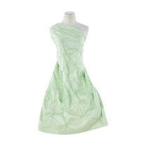 Zelouf Flower Smocking Embroidery On N/p Taffeta  , Sewing, DIY, Crafts Fabric by the Yard, Frosty Pistacio, 3 Yard