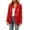 9# Red, variant on Women's Lace Blazer Open Front Sheer Mesh Blazer Coats Elegant Long Sleeve Casual Lightweight Dressy Summer Jacket Red 2XL