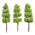 thumbnail image 3 of 20 Pcs Miniatures Paysage Paysage Train Chemins de Fer Arbres Modèle Échelle 1:200 Vert, 3 of 10