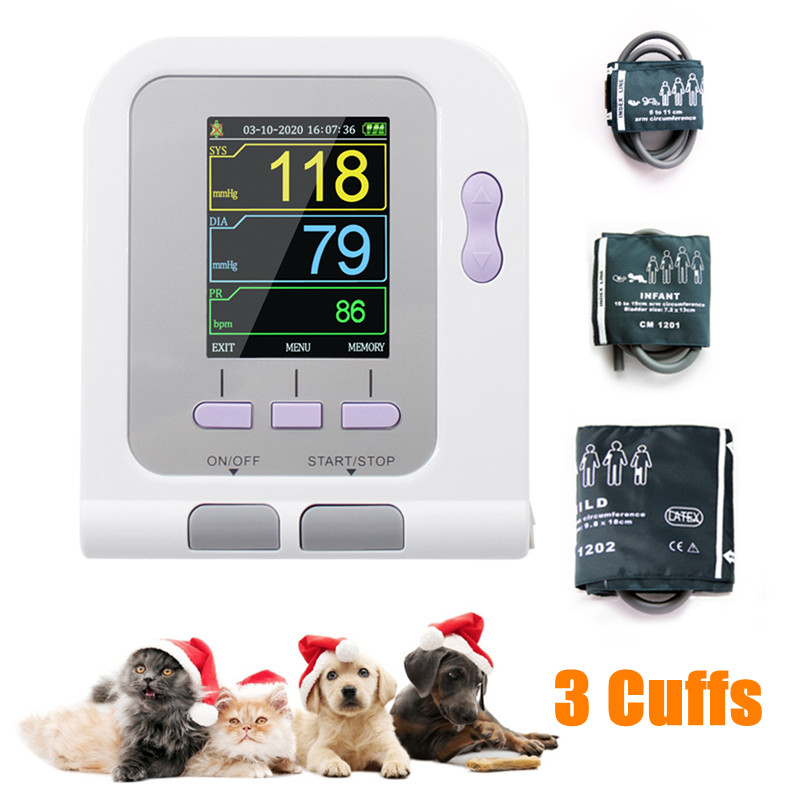 CONTEC08AVET Veterinary Animal Blood Pressure Monitor NIBP Machine 3