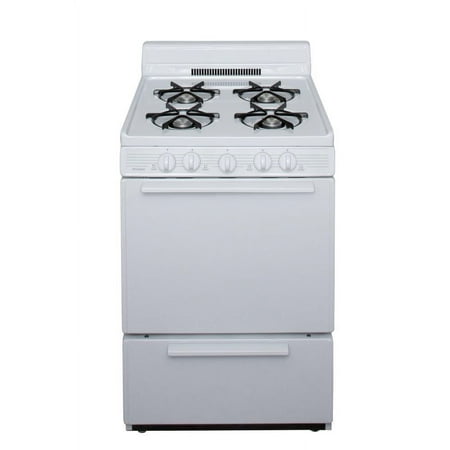 Premier - 24" Freestanding Gas Range - White