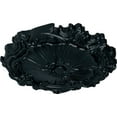 thumbnail image 3 of Ekena Millwork 16 3/4"OD x 1 3/8"P Plymouth Ceiling Medallion (Fits Canopies up to 1 5/8"), Hand-Painted Night Shade, 3 of 6