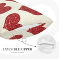 thumbnail image 5 of Fotbe Love Pillow Cases - Envelope Closure - Luxury, Extra Soft, Cooling Pillow Covers - Wrinkle, Fade, Stain Resistant-20"x30", 5 of 9