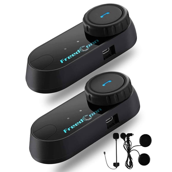 Auriculares Bluetooth para moto FreedConn TCOM VB, 2 vías, 800 m